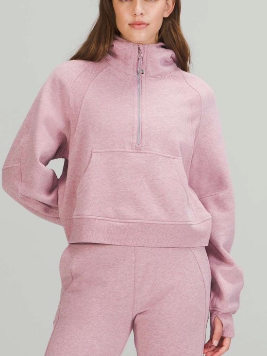 lululemon athletica Tops - Lululemon Scuba Oversized Half-Zip Hoodie M/L